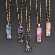 Colorful Druzy Pendants -  Free People - Bohochic - Music Festival