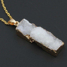 Colorful Druzy Pendants -  Free People - Bohochic - Music Festival