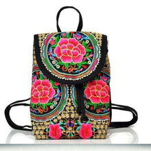 Embroidered Hippie Backpack -  Free People - Bohochic - Music Festival