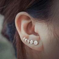 Moon Phases Earrings,ring,[product_vender],Mindful Bohemian