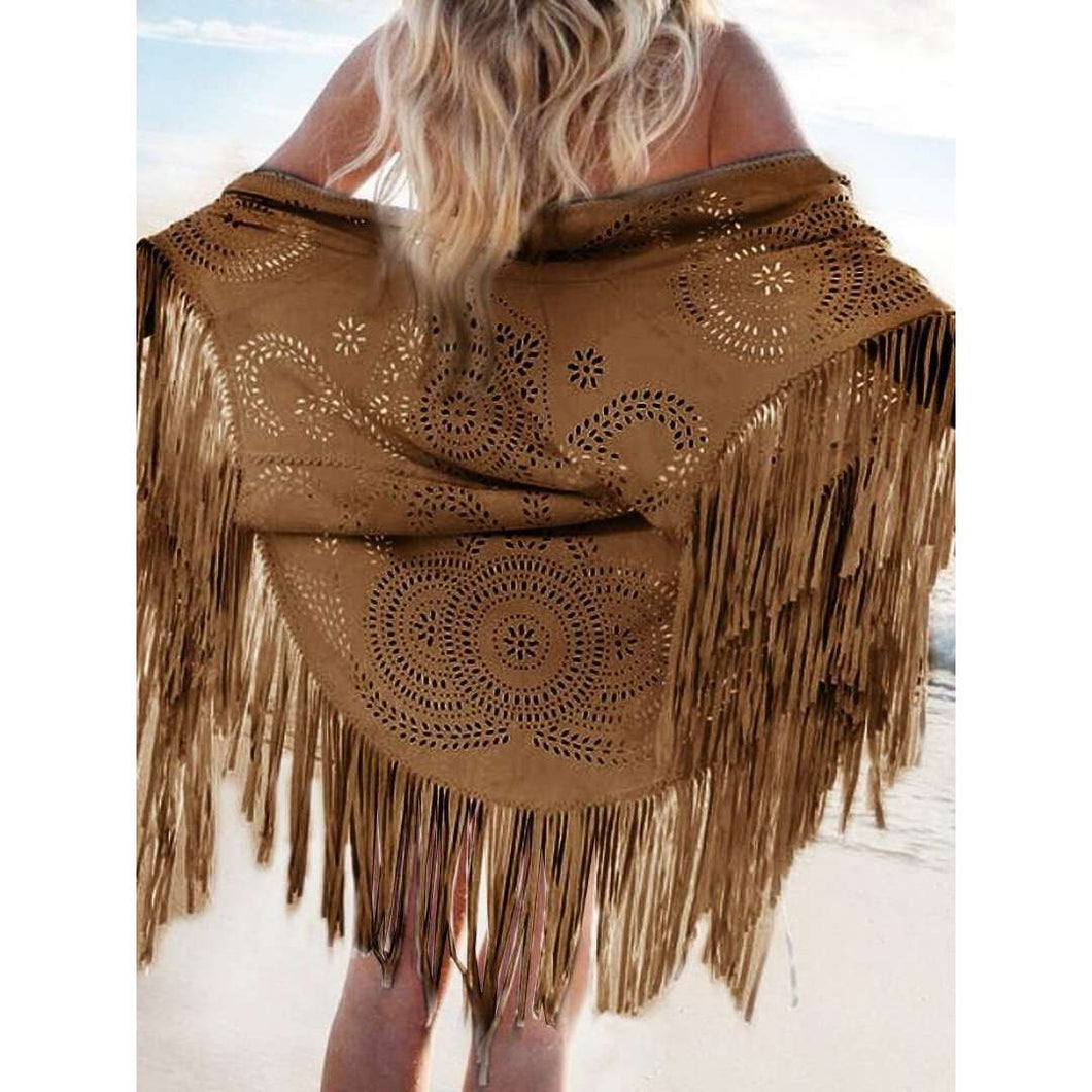 Gypsy Tassle Kimono -  Free People - Bohochic - Music Festival