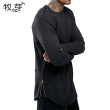 Men's Longline Long Sleeve Shirt