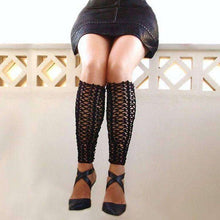 Crochet Leg Warmers -  Free People - Bohochic - Music Festival