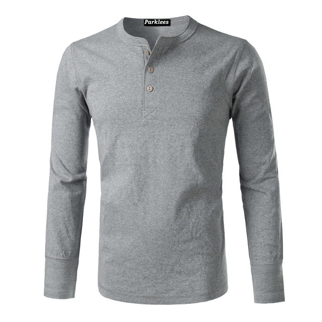 Classic American Henley Shirt