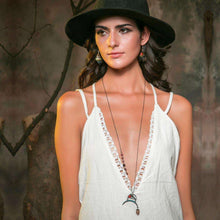 Handmade Shaman Necklace -  Free People - Bohochic - Music Festival