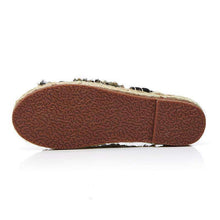 Handmade Straw Slippers -  Free People - Bohochic - Music Festival