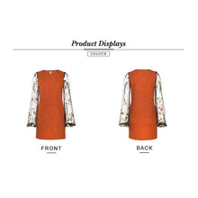 Mesh Knitted Autumn Mini