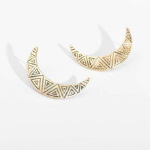 Crescent Moon Earrings -  Free People - Bohochic - Music Festival