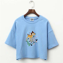 Merry Deer Crop Toptop