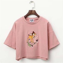 Merry Deer Crop Toptop