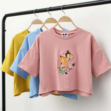 Merry Deer Crop Toptop
