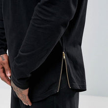 Men's Longline Long Sleeve Shirt