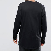 Men's Longline Long Sleeve Shirt