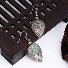 Vintage Gold Charm Dangle Earringsearrings