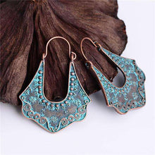 Vintage Gold Charm Dangle Earringsearrings