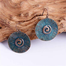 Vintage Gold Charm Dangle Earringsearrings