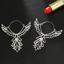 Hollow Thunderbird Drop Earrings