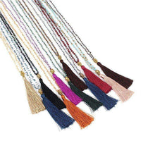 Handmade Tassle Necklace -  Free People - Bohochic - Music Festival