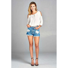 Serene Cold Shoulder Toptop