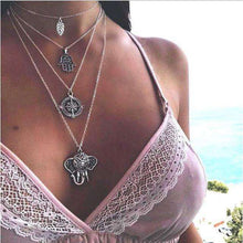 Boho Multi-layer Chain Necklaces -  Free People - Bohochic - Music Festival