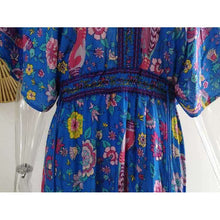 Retro Floral Maxi Dressdress