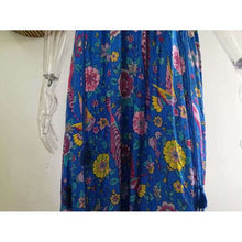 Retro Floral Maxi Dressdress