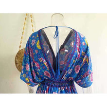 Retro Floral Maxi Dressdress