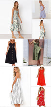 Buttoned Pocket Sundress