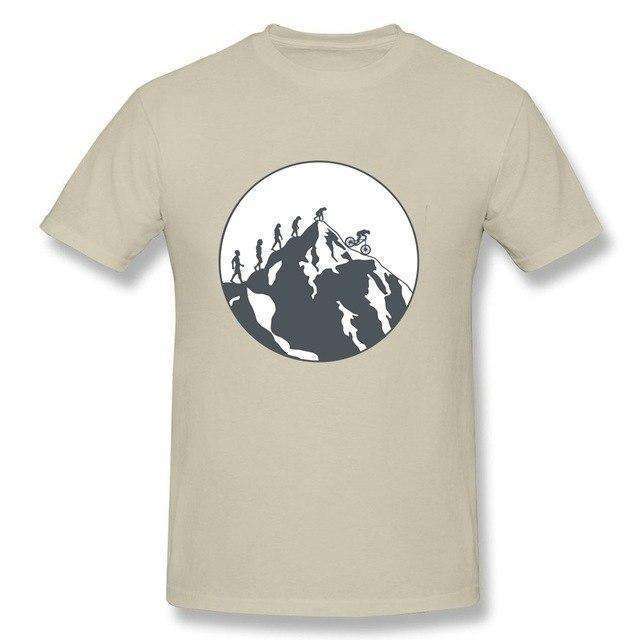 Mens Mountain Bike Evolution Shirt,mens,Mindful Bohemian,Mindful Bohemian