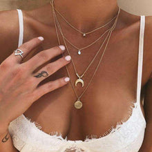 Multi-layer Choker Chain Necklaces,accessories,Mindful Bohemian,Mindful Bohemian