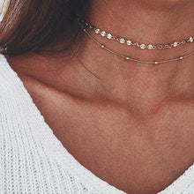 Multi-layer Choker Chain Necklaces,accessories,Mindful Bohemian,Mindful Bohemian