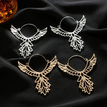Hollow Thunderbird Drop Earrings