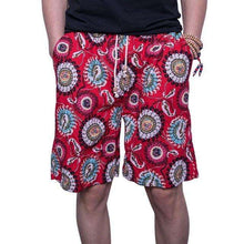Printed Men's Floral Shorts,mens,Mindful Bohemian,Mindful Bohemian