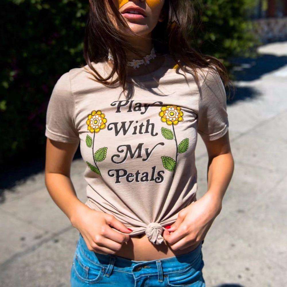 Play With My Petals Top,top,Mindful Bohemian,Mindful Bohemian