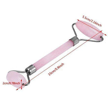 Natural Rose Quartz Roller Massage Toolbeauty tool