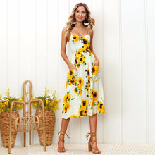 Casual Buttoned Sundress