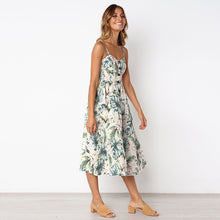 Casual Buttoned Sundress
