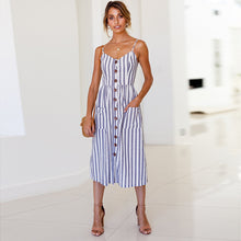 Casual Buttoned Sundress