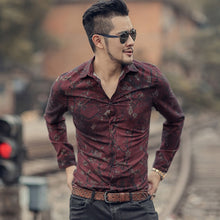Men's Floral Long Sleeves