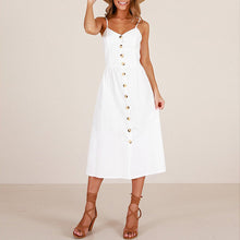 Buttoned Pocket Sundress