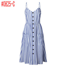 Buttoned Pocket Sundress