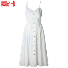 Buttoned Pocket Sundress