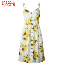 Buttoned Pocket Sundress