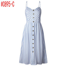 Buttoned Pocket Sundress