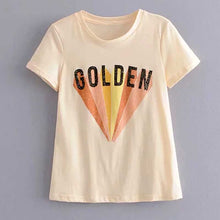 Golden Vintage Tee