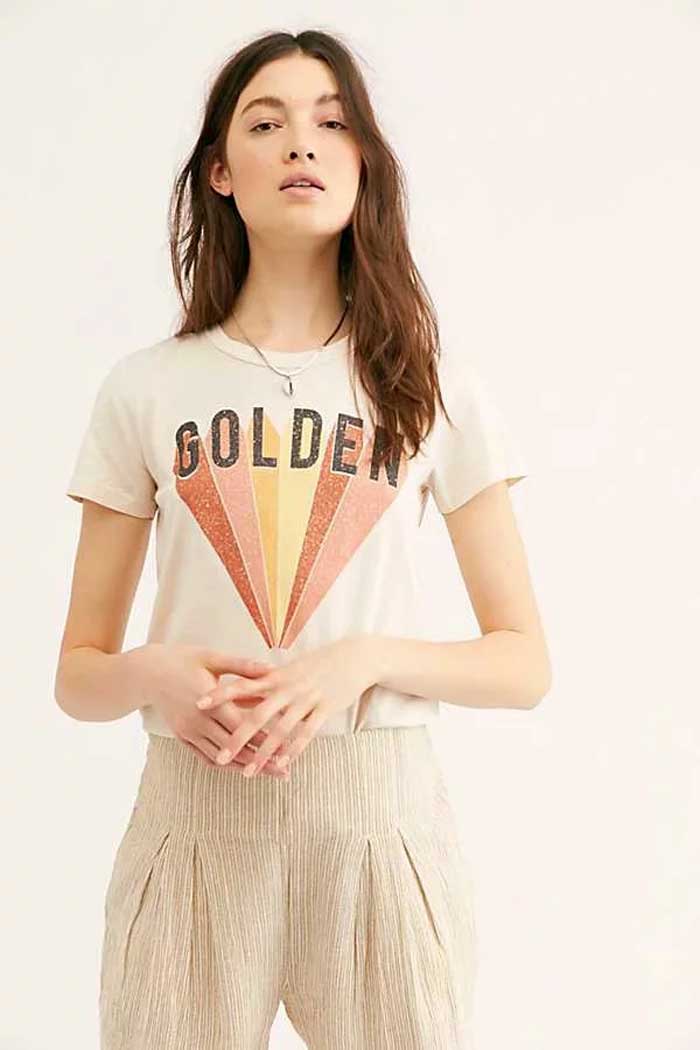 Golden Vintage Tee