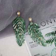 Leaves Dangle Earrings
