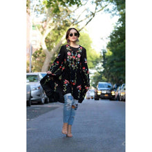 Floral Embroidered Straight Dressdress