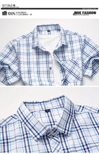 Plaid Casual Men's Top