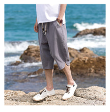 Men Casual Calf-Length Pants